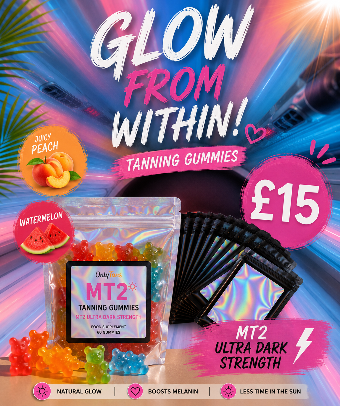 MT2 Tanning Gummies